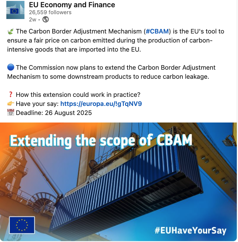 CBAM consultation